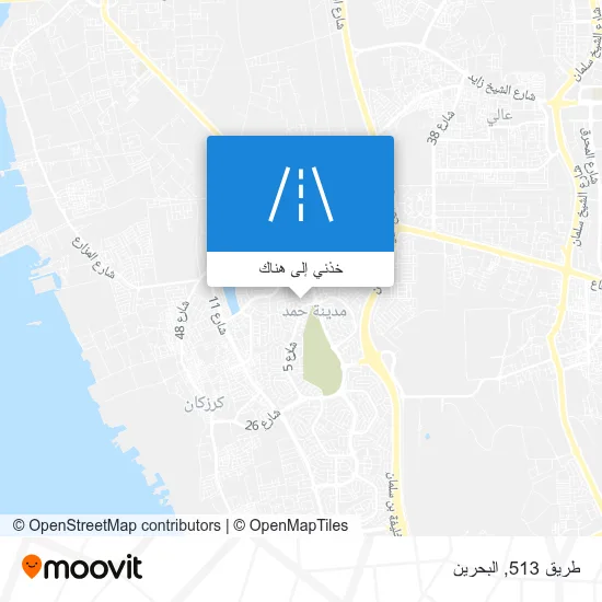 خريطة طريق 513