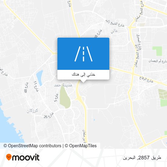 خريطة طريق 2857