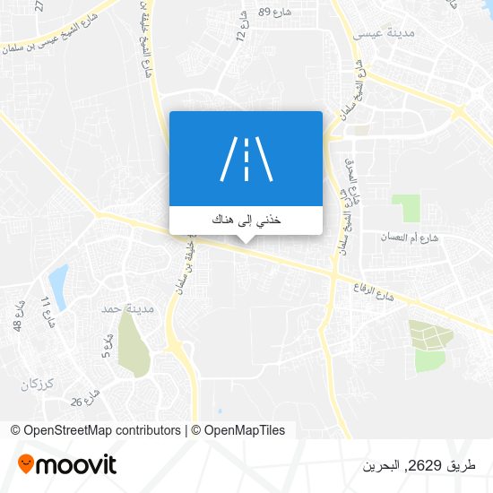 خريطة طريق 2629