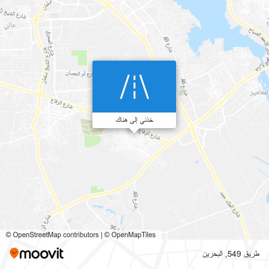 خريطة طريق 549