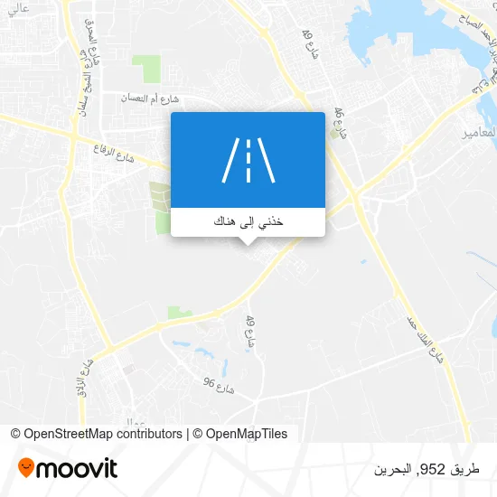 خريطة طريق 952