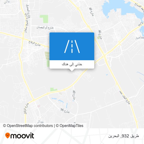 خريطة طريق 932