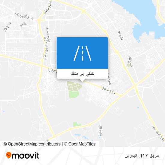 خريطة طريق 117
