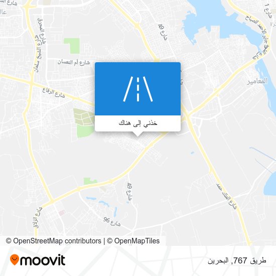 خريطة طريق 767
