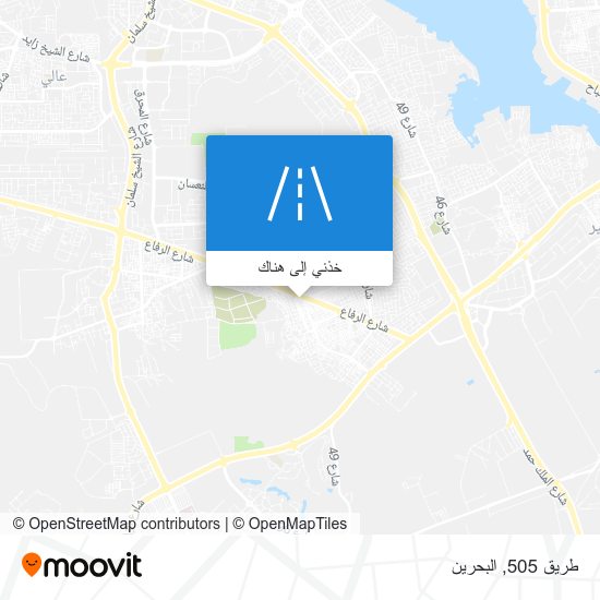 خريطة طريق 505