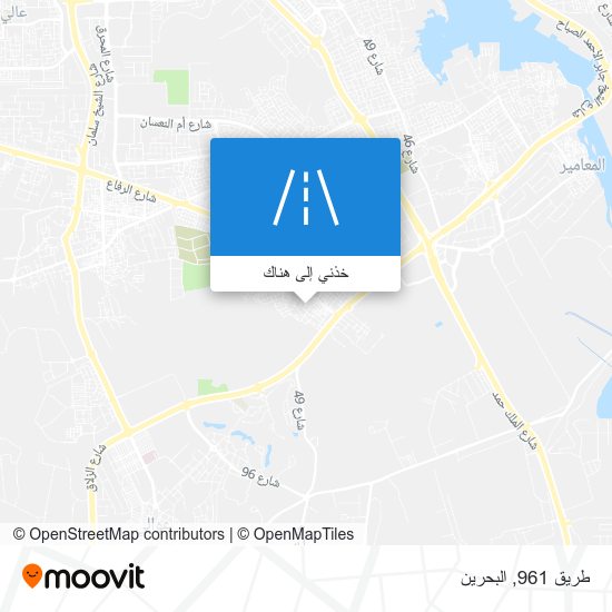 خريطة طريق 961