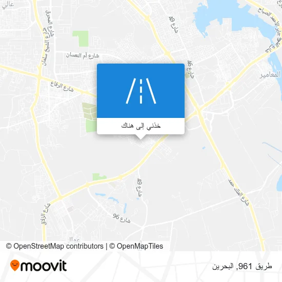 خريطة طريق 961
