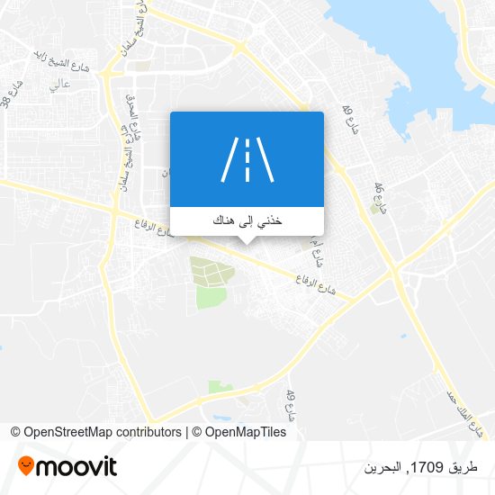 خريطة طريق 1709