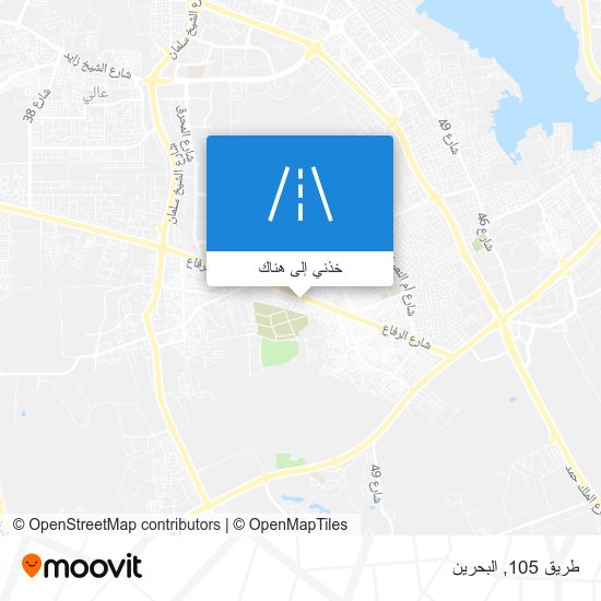 خريطة طريق 105