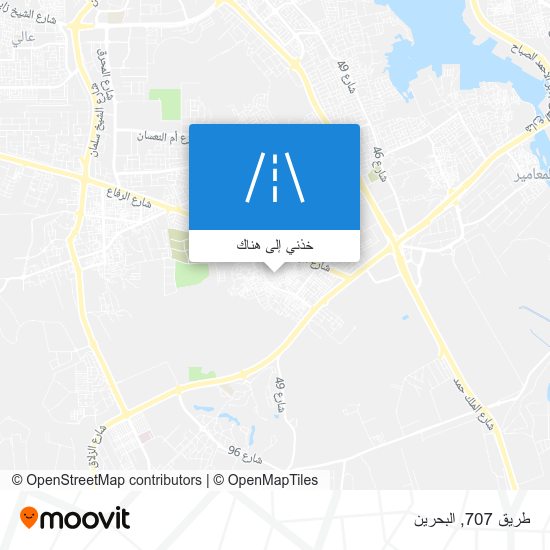 خريطة طريق 707