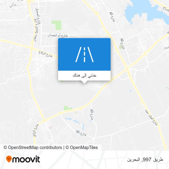خريطة طريق 997