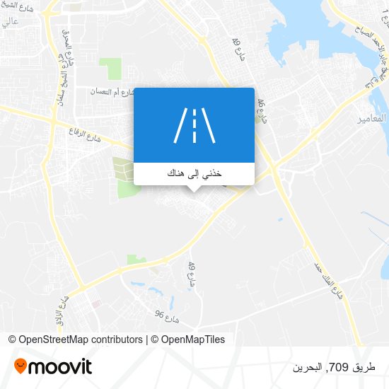 خريطة طريق 709