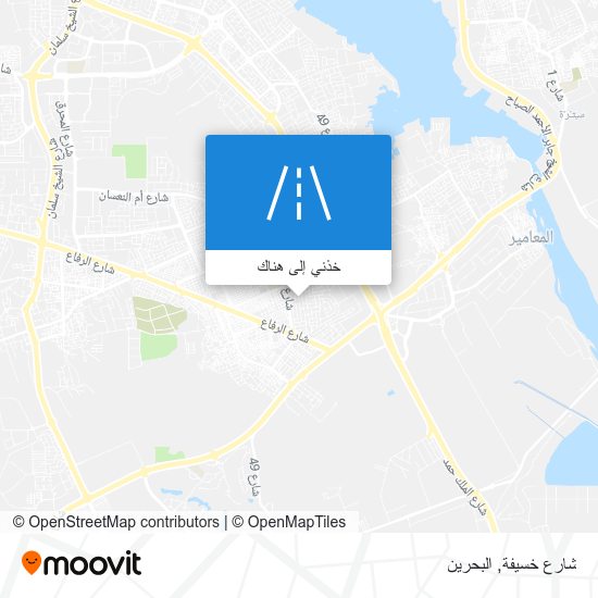 خريطة شارع خسيفة