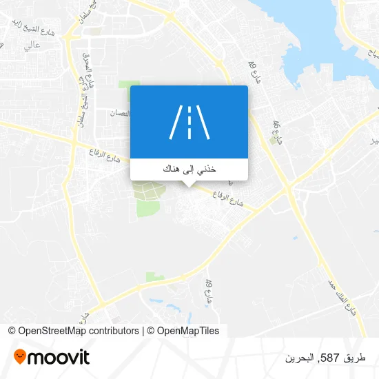 خريطة طريق 587