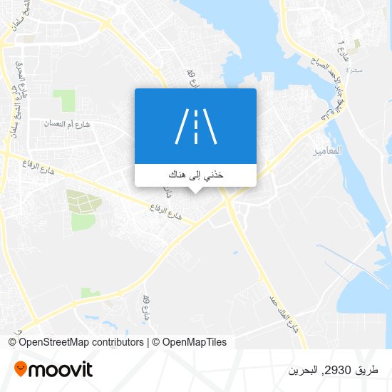 خريطة طريق 2930