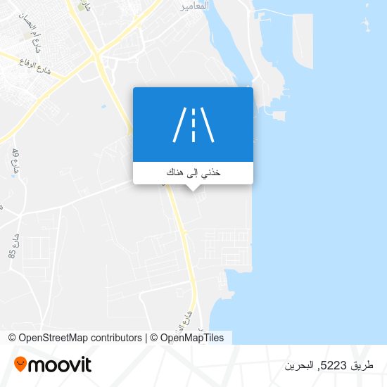 خريطة طريق 5223