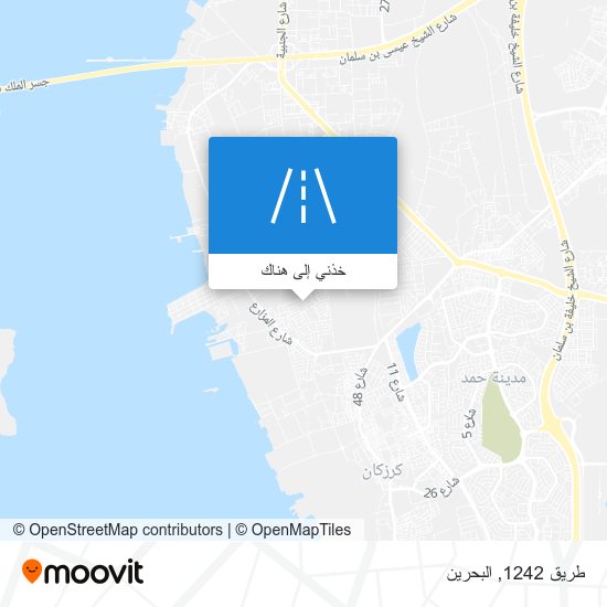 خريطة طريق 1242