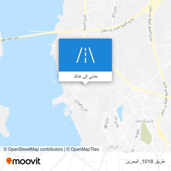 خريطة طريق 1018