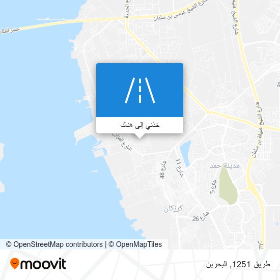 خريطة طريق 1251