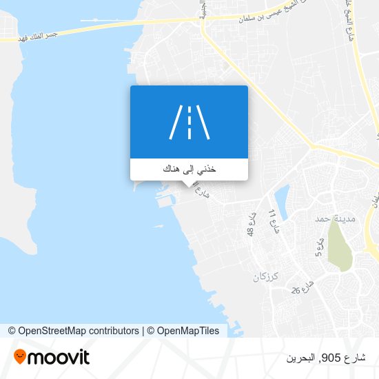 خريطة شارع 905