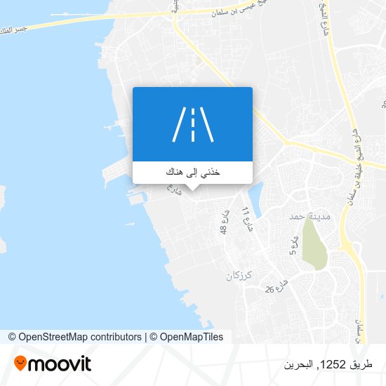 خريطة طريق 1252