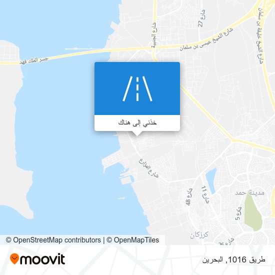 خريطة طريق 1016
