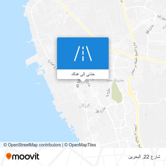خريطة شارع 22