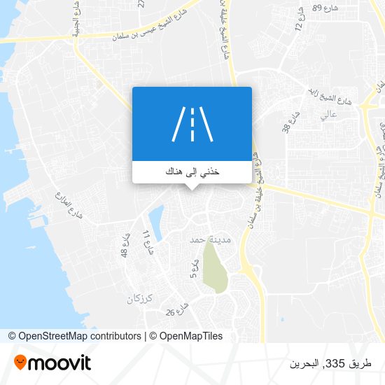 خريطة طريق 335