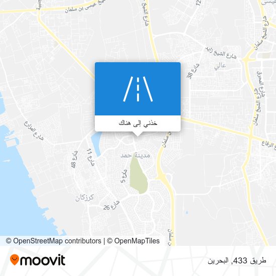 خريطة طريق 433