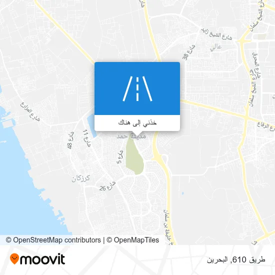 خريطة طريق 610