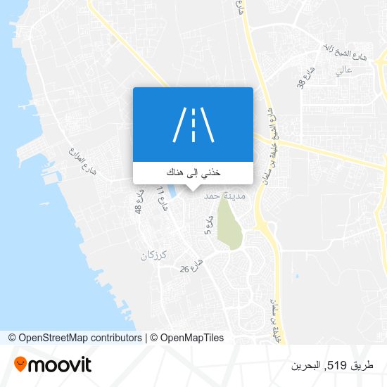 خريطة طريق 519