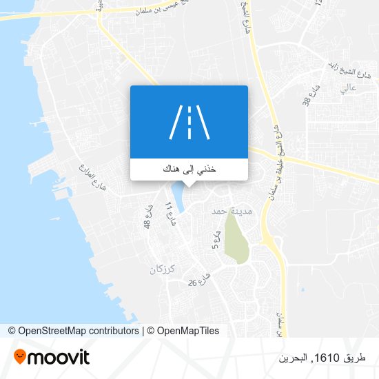 خريطة طريق 1610