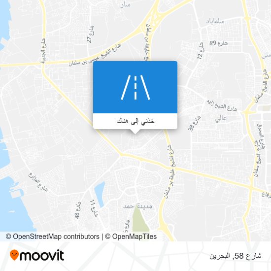 خريطة شارع 58