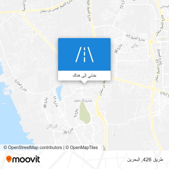خريطة طريق 426