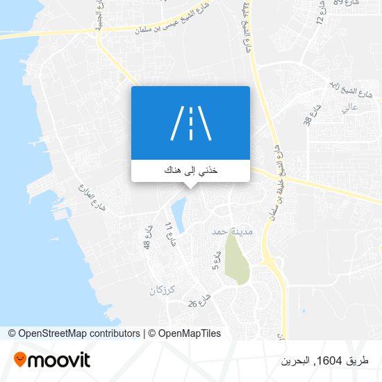 خريطة طريق 1604