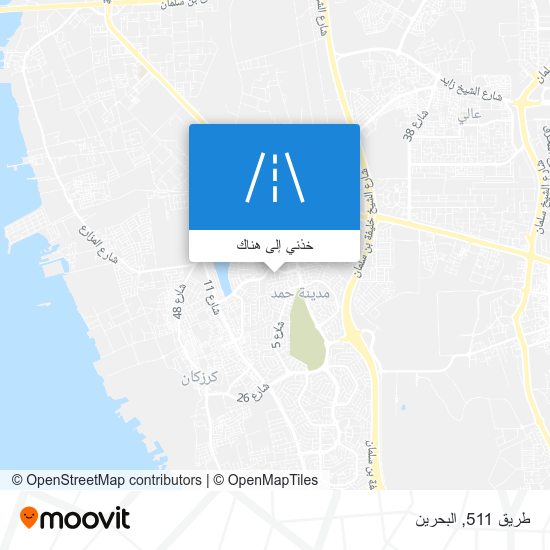 خريطة طريق 511