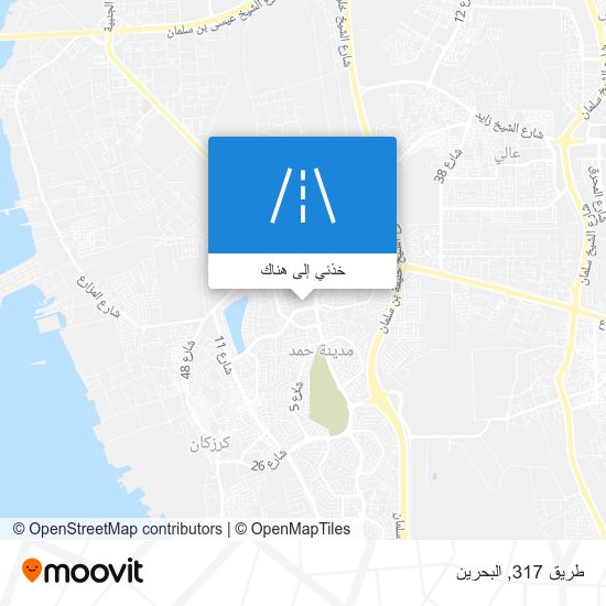 خريطة طريق 317