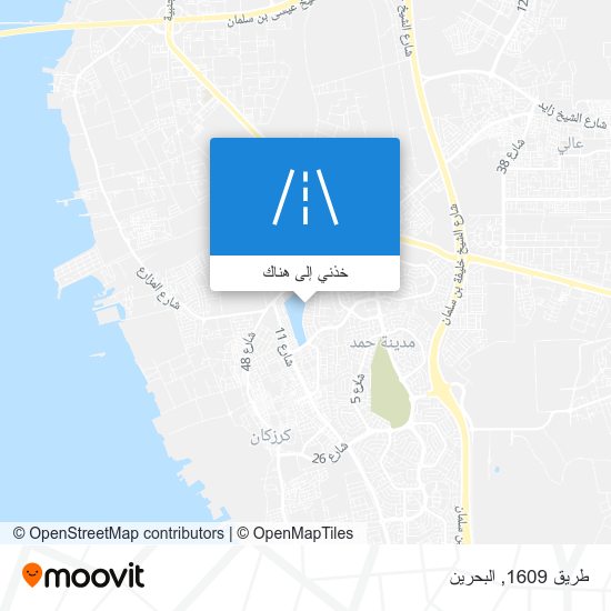 خريطة طريق 1609