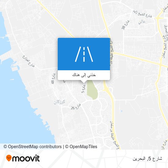 خريطة شارع 5