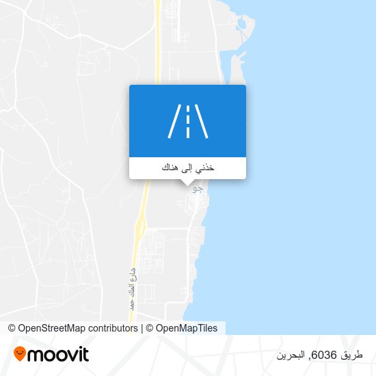 خريطة طريق 6036