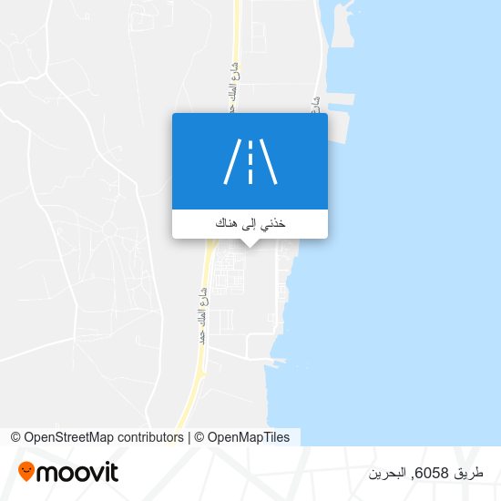 خريطة طريق 6058