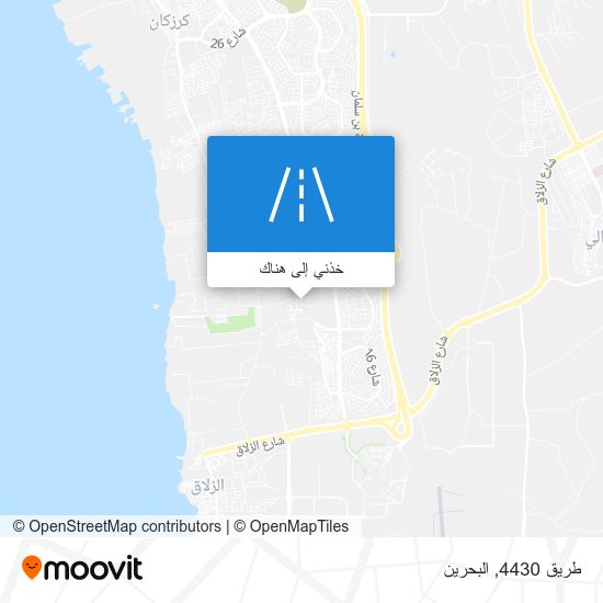 خريطة طريق 4430