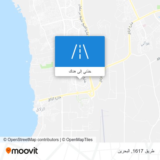 خريطة طريق 1617