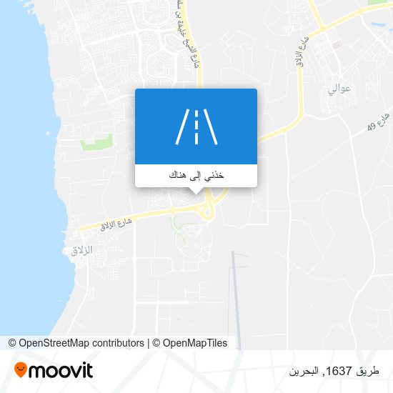 خريطة طريق 1637