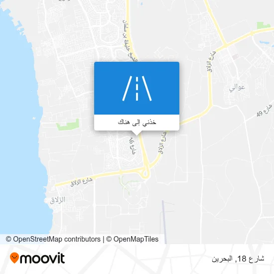 خريطة شارع 18