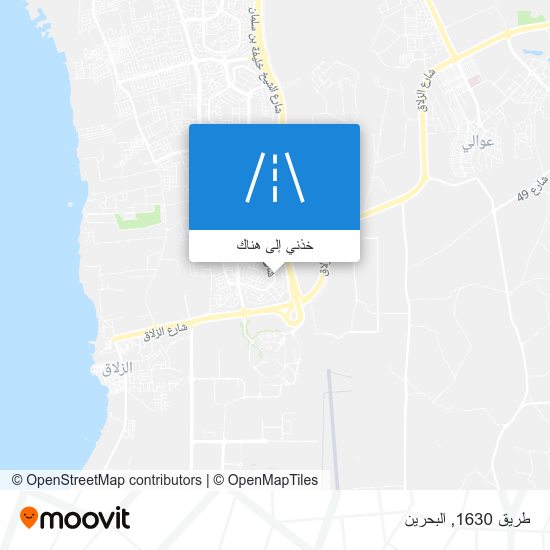 خريطة طريق 1630