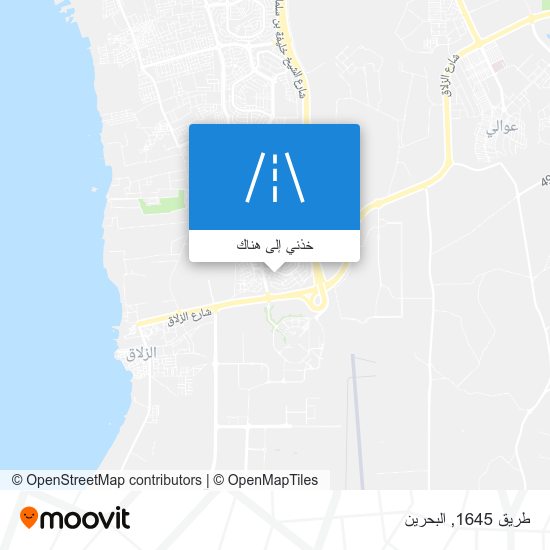 خريطة طريق 1645