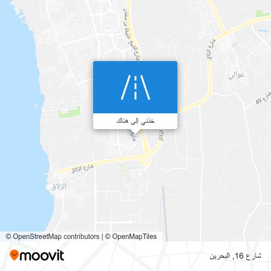 خريطة شارع 16