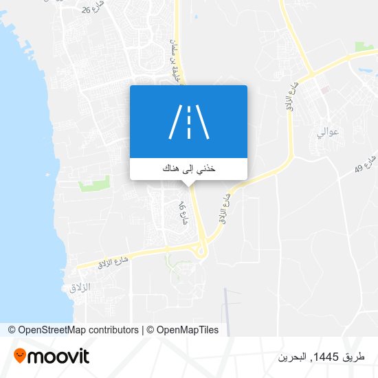 خريطة طريق 1445