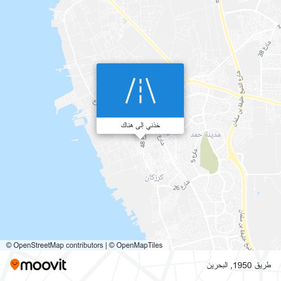 خريطة طريق 1950